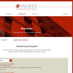 Website Contentseite