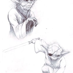 Yoda sketch