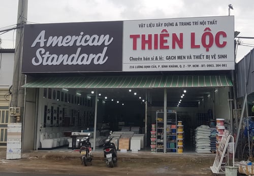 Showroom Thiết Bị Vệ Sinh Thiên Lộc Chính Hãng