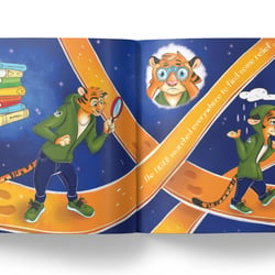 Digitale Zeichnungen, Illustrationen für Kinderbuch