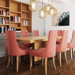 Dining area detail