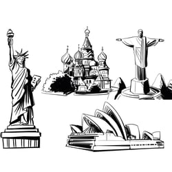 Scribbles für „City Symbols“