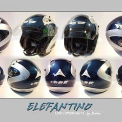 Helmdesign  >>> ELEFANTINO <<<