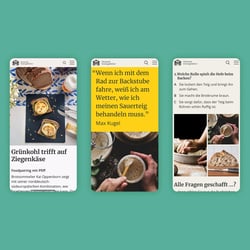 Mobile Website der Deutschen Innungsbäcker