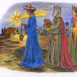 Heiligen 3 Könige (Schulbuch), Stift