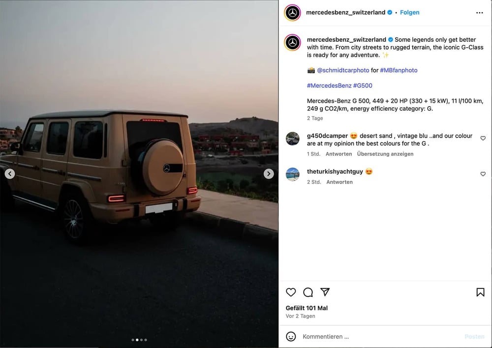 Instagram Carousel