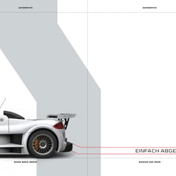 Konzept und Gestaltung Automotive-Segment