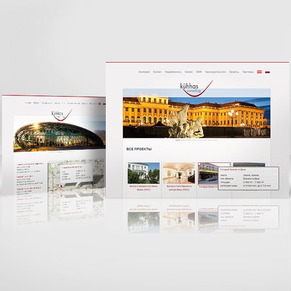 werbeagentur webseite webdesign immobilien kuehhas