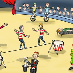 „Zirkus“, D wie Deutsch, Cornelsen Verlag