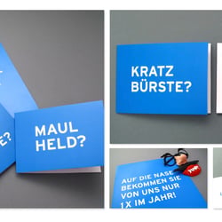 Corporate Design, Werbemittel „Frank Dental GmbH“