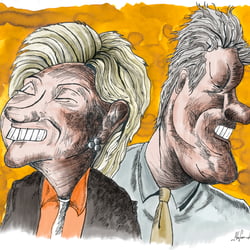Karikatur Clinton’s-1