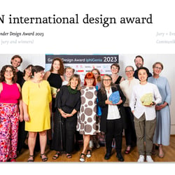 Jury, Team und Gewinnerinnen des iphiGenia Gender Design Awards