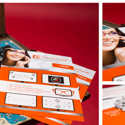 DIN A4 Flyer Optikerbedarf