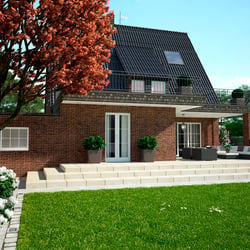 Haus (Gartenseite) | Terrasse