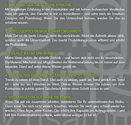 christian speier, 5 gründe