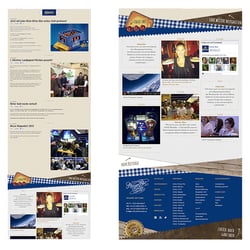Hirter Bier website
