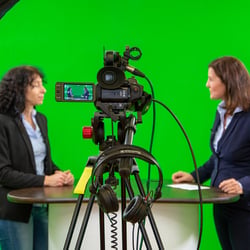 Dreh Netdorktor  VR-Chromakey