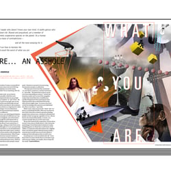 YOU ARE AMAZING artwork series for New Scientist mag (GB)