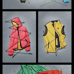 redaktionellen Teil über die neue Kollektion
