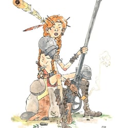 Dragonslayer girl