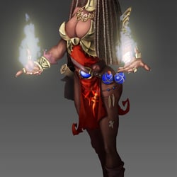 Concept Art – Character Design – Black Elf