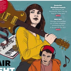 Virtuos Mitgliedermagazin GEMA – Coveransicht