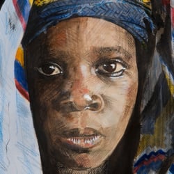 african portrait