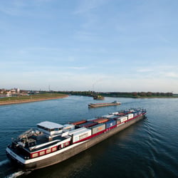 Ruhrmündung in den Rhein, Duisburg