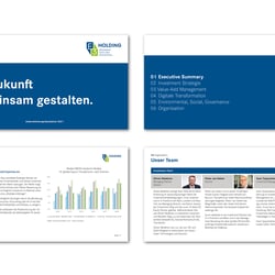 E3 Holding · Corporate Design + Anwendungen