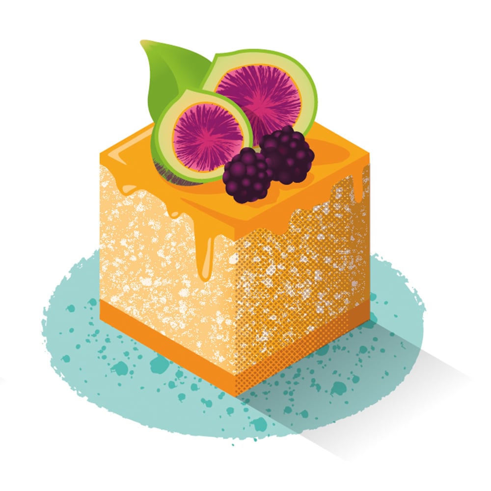 Spot Illustrationen – Törtchen