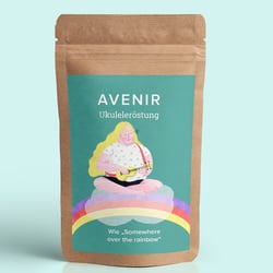 AVENIR – Die Rösterei. Etikettendesign
