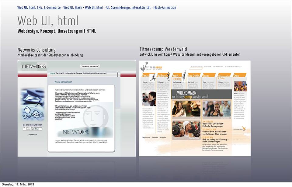 Webdesign / CMS / E-commerce