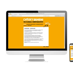 Cheeky Bambini Webpräsenz