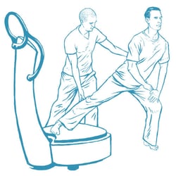 Illustration für das Power Plate | digital drawing
