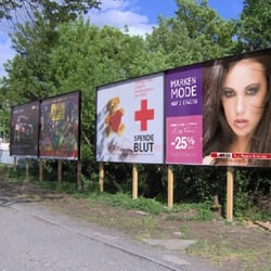 Aussenwerbung Plakat