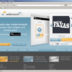 Konzeption & Design: sellaround.net Plattform & Webwidget (bei Maria GmbH)