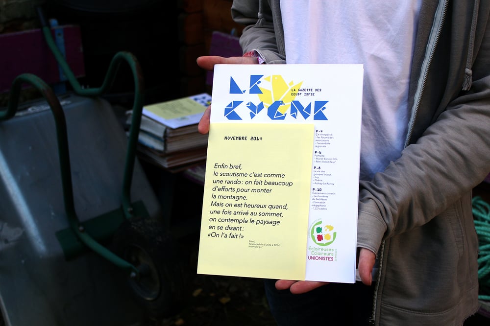 Le Cygne Magazine cover