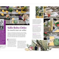 Editorial-Design, Gestaltung von Einzelseiten des Magazin HOCHZEIT