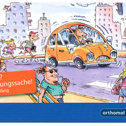 Illustration für Orthomol-Flyer