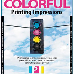 Print Werbung für Printing Impressions