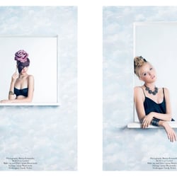Veröffentlichung im Trend Prive Magazine  „Jewel in a window“ Photography Marisa Fernandes Photography Model Lea Goebel MODELWE