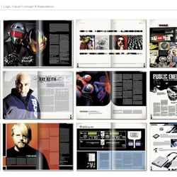 Raveline Magazin – Layouts