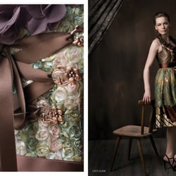 Konzeption und Gestaltung Broschüre für das Modelabel Shanty Dirndl Couture