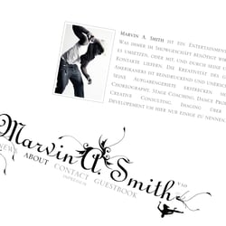 Screenshot www.marvin-a-smith.com