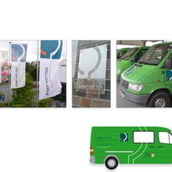 Außenwerbung, Beschilderung, Fahrzeugbeschriftung | Josef Pötter GmbH