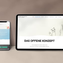 Webseite für die Ev. Markus- Kindertageseinrichtung und Familienzentrum