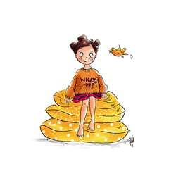 Kindermode Illustration
