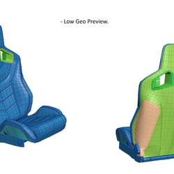 Recaro Sportster 3D Model