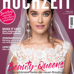 Editorial-Design, Cover des Magazin HOCHZEIT
