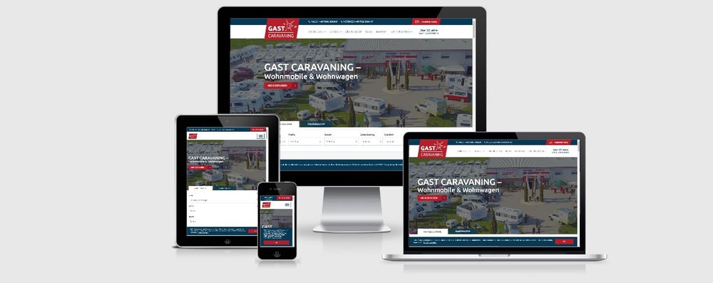 Screenshot GAST Caravaning